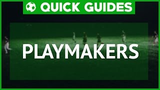 Quickguides   Playmakers Football Manager 2017 [upl. by Yonita]