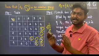 Abelian group in Tamil Discrete Mathematics in Tamil ME3354 Unit 4 [upl. by Colville]