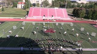 PCHS Pirate Pride Marching Band at UCM Finals 10524 [upl. by Eitnom]