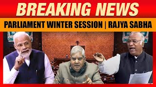 LIVE Parliament Winter Session  Rajya Sabha  Amit Shah  INDIA Bloc Protest  News9 [upl. by Remot]