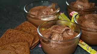 Mousse au chocolat carambar speculoos [upl. by Mandy]