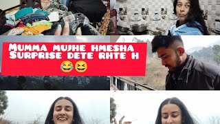 Mumma Hmesha Surprise Dety H 😂  Mujh Sy Milne Kon Aaya h🤔  visham vlogger newvlog [upl. by Odnalref]