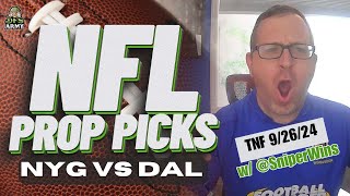 🔥THURSDAY NIGHT FOOTBALL PICKS  NYG VS DAL🔥PRIZEPICKS amp BEST BETS [upl. by Vicki]