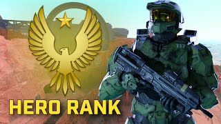 I ACHIEVED HERO RANK IN HALO INFINITE [upl. by Saxe]