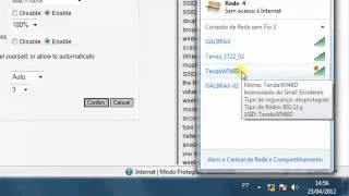 W548D Configuração da Rede Sem Fio Wireless [upl. by Aisnetroh425]