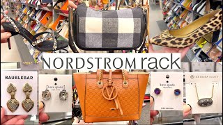 DESIGNER SHOPPING AT NORDSTROM RACK SHOP WITH ME 2024 LUXURY HANDBAGS SHOES JEWELRY NEW ITEMS [upl. by Aikat]