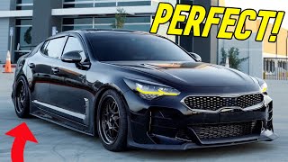 KIA Stinger Upgraded Wheels amp Fitment [upl. by Firehs19]