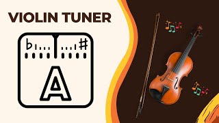 Free Violin Tuner GDAE Tuning [upl. by Yzeerb]