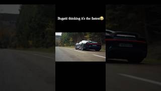 Bugatti thinks that it’s the fastest😂 viralvideo luxurycarculture automobile [upl. by Kielty]