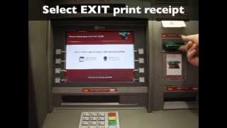 Using a bank machine ATM to make a deposit [upl. by Krute110]