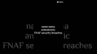 nama nama animatronic FNAF security breaches [upl. by Calendra]