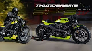 Thunderbike SPS 4  customized HarleyDavidson Sportster S [upl. by Arie660]