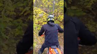 овражек 😋 endurox ataki эндуро exc250 smartphone enduromotocross dirtbike endurocross [upl. by Mook]