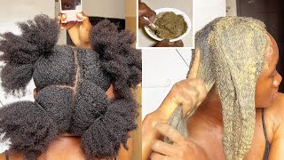 SHOCKING RESULTS Your Hair Will Never Feel Greasy Again With This African Clarifying Mask [upl. by Ahsieyn]