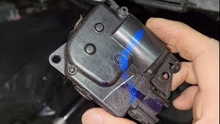 Fix amp Repair  Replace HVAC Recirculation Actuator Dodge Journey Air Conditioning Heater Blower [upl. by Thais380]