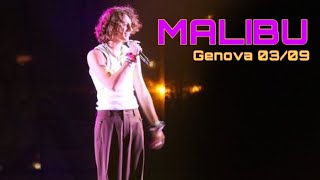 Sangiovanni canta “Malibu” a Genova 03092021 sangiovannisummertour [upl. by Stanwood687]