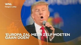 Als Trump president wordt dan betekent dat een boost voor het Europese defensieapparaat [upl. by Kehr300]