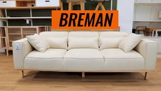 BREMAN 216cm Sofa CUSTOM [upl. by Mishaan]