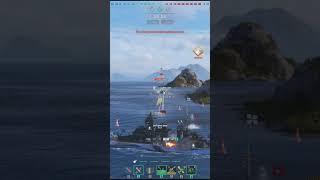 Warships🏴‍☠️ GK VS Napoli worldofwarshipsgames wows cqc [upl. by Nellda528]