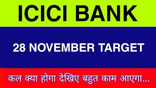 28 November ICICI Bank Share  ICICI Bank Share latest news News  ICICI Bank Share price today news [upl. by Sheaff]