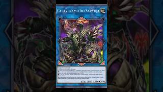 Yugioh Calaveramiedo Saryuja Carta Tipo Tierra [upl. by Eanel]