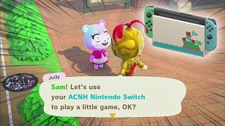 What Happens When Judy Plays ACNH on ACNH Nintendo Switch [upl. by Rob]