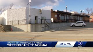 Getting back to normal Minden American Legion receives grant to rebuild [upl. by Enomys]