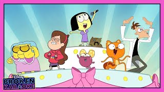 High School Musical TMTS Born to be Brave Parody  Big City Greens  Broken Karaoke  disneychannel [upl. by Goldston]