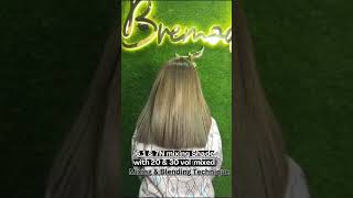 Bremod Hair Color 61 7N mixed20  30 vol wwwsheezbeautybasketpk [upl. by Tremann]