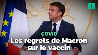 Macron fait référence au Covid19 et à la course au vaccin [upl. by Hardan]