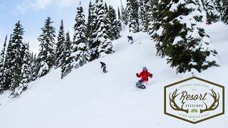 Resort Sessions RED Mountain British Columbia  TransWorld SNOWboarding [upl. by Llertniuq]