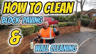 how to clean block paving driveways [upl. by Valentine]