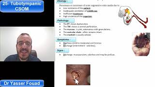 25 Chronic suppurative otitis media safe type [upl. by Algie642]