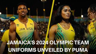 Jamaica Olympic Team Uniform Unveiled By PUMA For Paris 2024  Designs Explained [upl. by Mahsih]