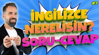 İngilizce Nereli Olduğunu Sorma ve Cevaplama 7 [upl. by Trager]