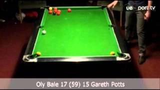 £20000 8Ball Money Match  Gareth Potts v Oly Bale  Part 8 of 10 [upl. by Trimmer984]