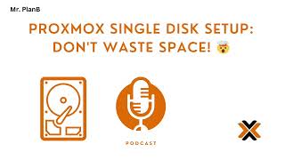 Proxmox Single Disk Setup Dont Waste Space 🤯 [upl. by Eniluqcaj]