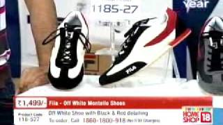 HomeShop 18 Fila montello shoes 1499 [upl. by Ramraj32]