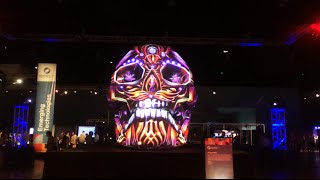 Calavera Gigante con Surface Mapping  SHOGYO MUJO  SIGGRAPH 2015 [upl. by Auot279]