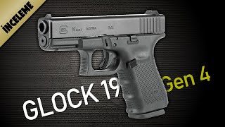 Glock 19 Gen 4 İncelemesi 4K Video [upl. by Thane]