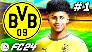 FC 24 Dortmund Career Mode EP1 [upl. by Lucilia]