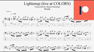 Parcels  Lightenup live at COLORS bass tab [upl. by Scoville431]