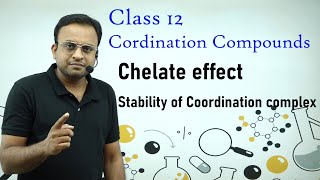 Qwhat is chelate effect coordination compounds [upl. by Aicsila617]