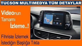 APPLE CARPLAY │BLUETOOTH TELEFON BAĞLANTI │TUCSON MULTIMEDYA TÜM DETAYLAR [upl. by Samot926]