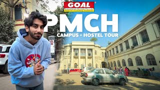 PMCH Patna Full Tour  Hostel Campus Room  Goalians in Med College  Cutoff [upl. by Ahsimit996]