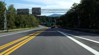 Adirondack Northway Interstate 87 Exit 22 inbound [upl. by Ellak]