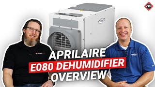 Aprilaire E080 Dehumidifier Overview  Great for Basements Attics Garages Crawl Spaces and more [upl. by Dori]