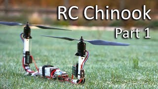 RC Chinook Bicopter  Part 1 [upl. by Bautram855]