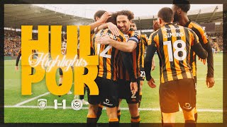 Hull City 11 Portsmouth  Short Highlights [upl. by Egoreg]