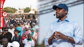 Projet Pastef  Projection du film au Grand théâtre avec la présence de SonkoCheikh Bara [upl. by Llertnahs]